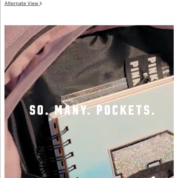 Victoria Secret Pink Campus Backpack - Picture 2 of 6
